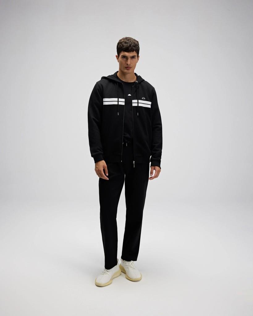 Ellesse EM617-BK Erkek Kapüşonlu Siyah Sweat