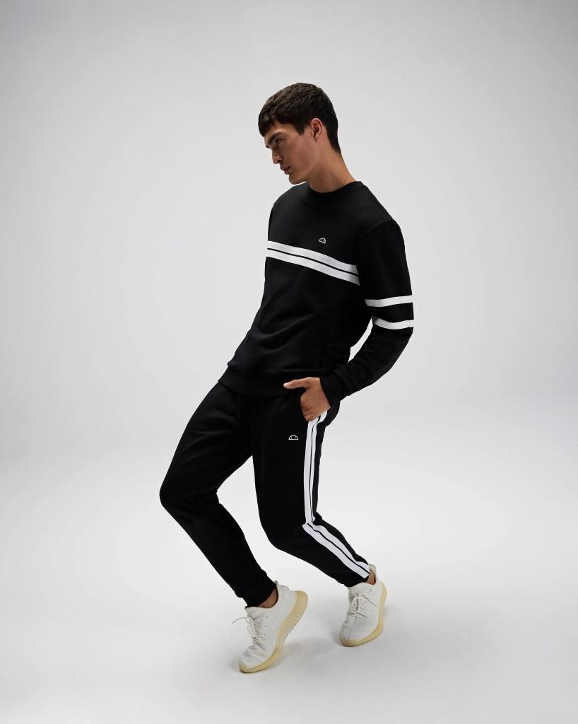 Ellesse EM618 Erkek Siyah Sweat