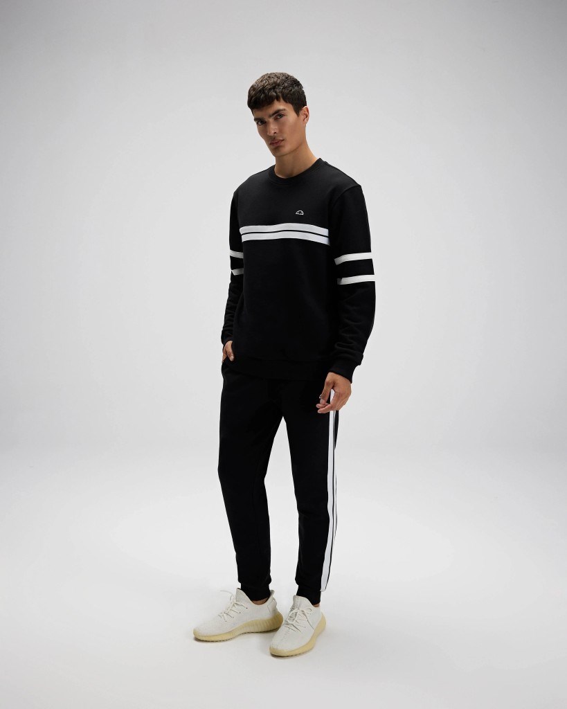 Ellesse EM618 Erkek Siyah Sweat