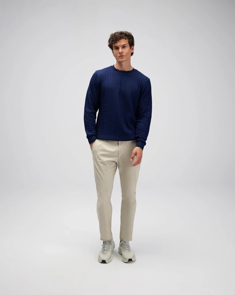 Ellesse EM623-NV Erkek Lacivert Kazak