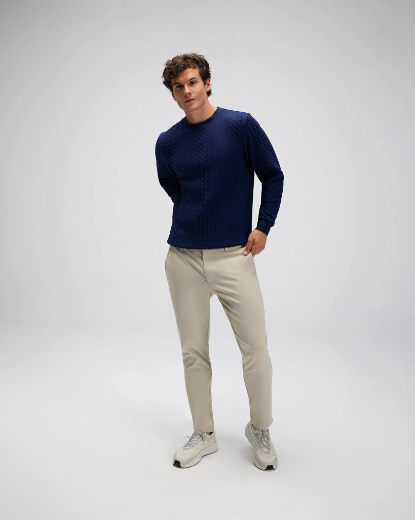 Ellesse EM623-NV Erkek Lacivert Kazak