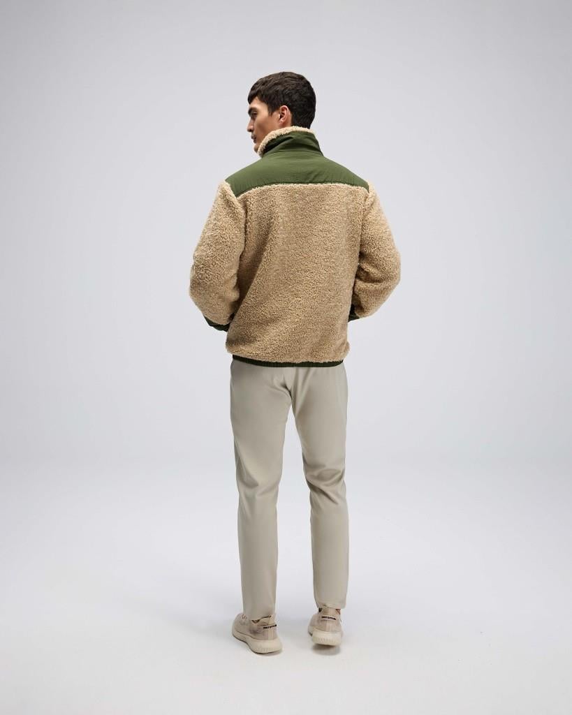 Ellesse Erkek Fermuarlı Polar Bej Mont EM511-BG