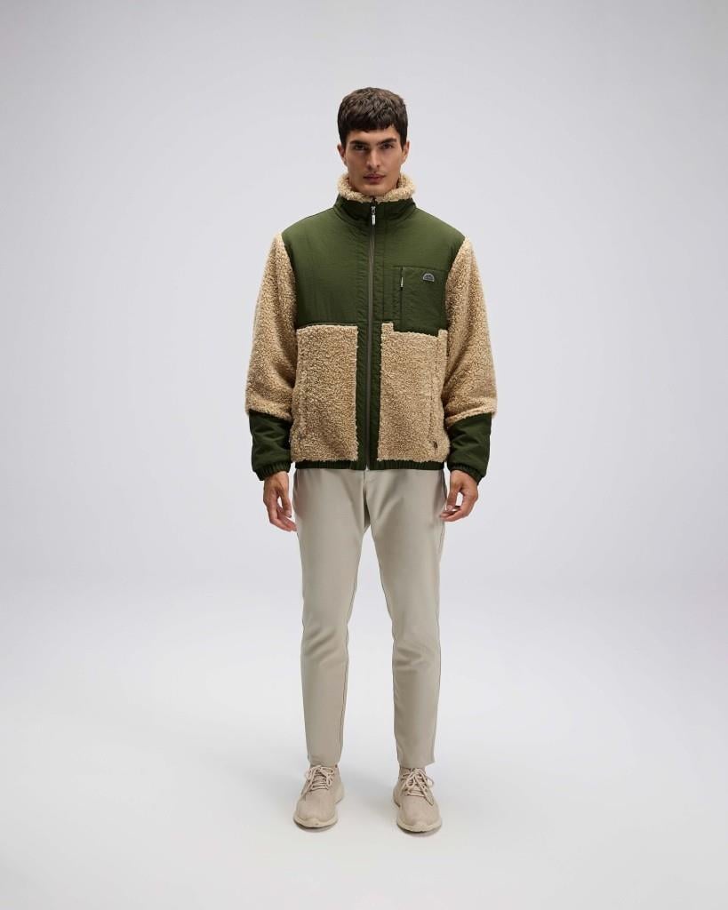 Ellesse Erkek Fermuarlı Polar Bej Mont EM511-BG