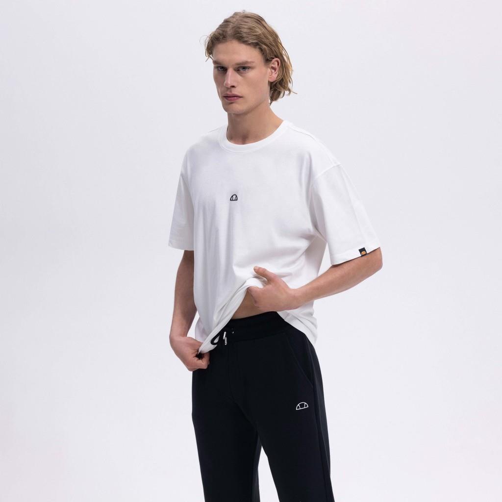 Ellesse Erkek Kırık Beyaz Oversize Tişört EM376-OF