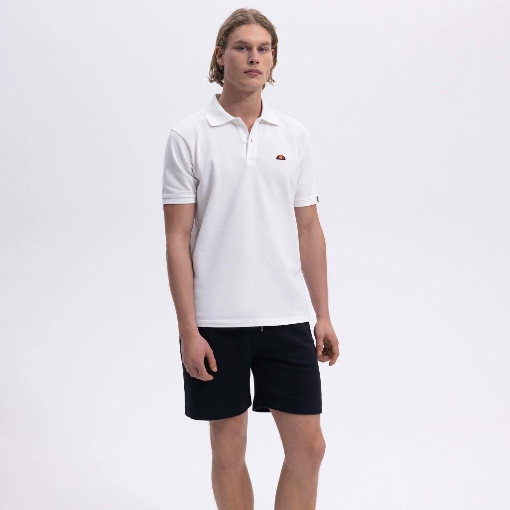 Ellesse Erkek Kırık Beyaz Polo Yaka Tişört EM460