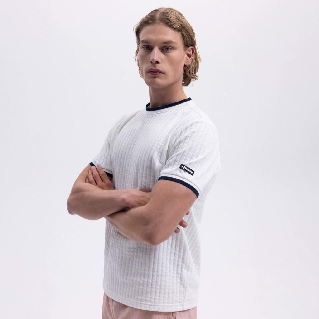 Ellesse Erkek Kırık Beyaz Tişört EM492