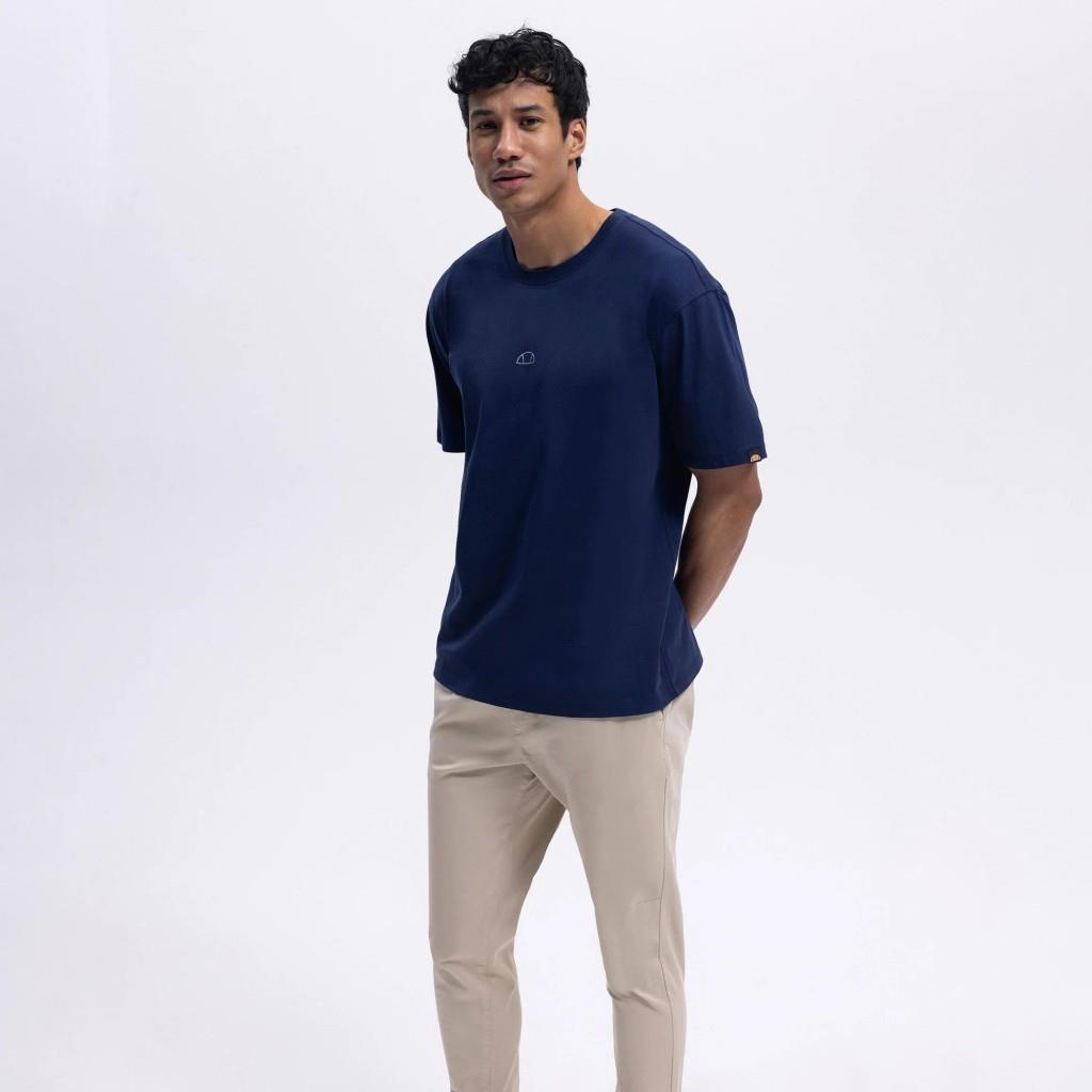 Ellesse Erkek Lacivert Oversize Pamuklu Tişört – EM376-NV