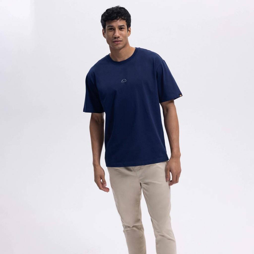 Ellesse Erkek Lacivert Oversize Pamuklu Tişört – EM376-NV