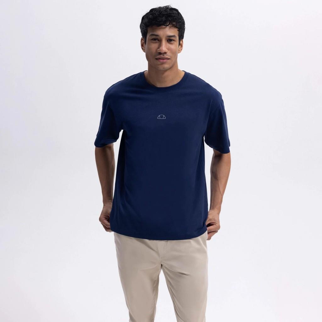 Ellesse Erkek Lacivert Oversize Pamuklu Tişört – EM376-NV