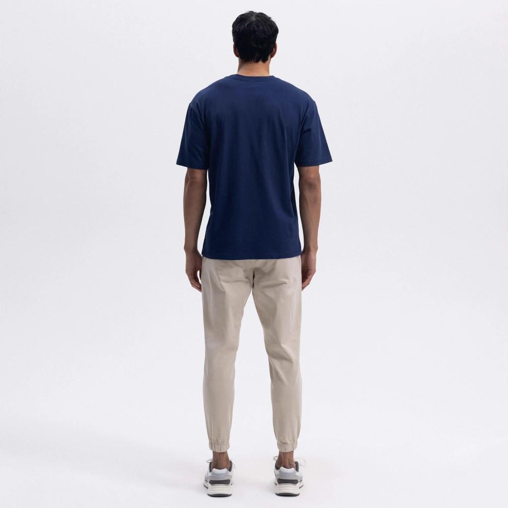 Ellesse Erkek Lacivert Oversize Pamuklu Tişört – EM376-NV