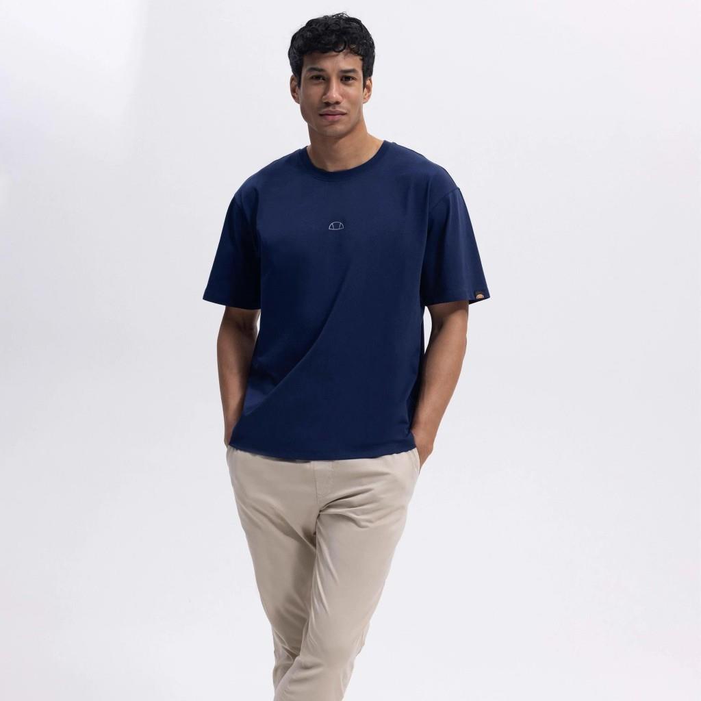 Ellesse Erkek Lacivert Oversize Pamuklu Tişört – EM376-NV