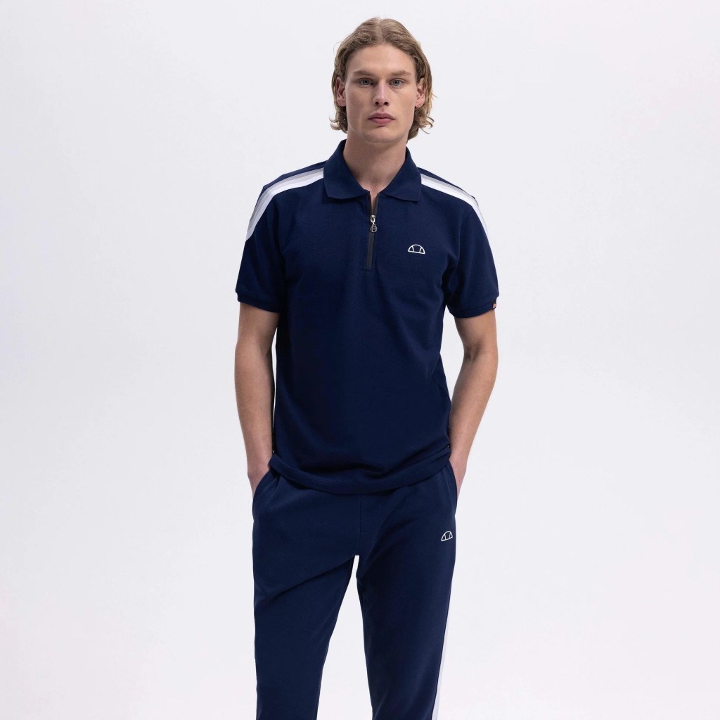 Ellesse Erkek Polo Yaka Lacivert Tişört – EM169-1-NV