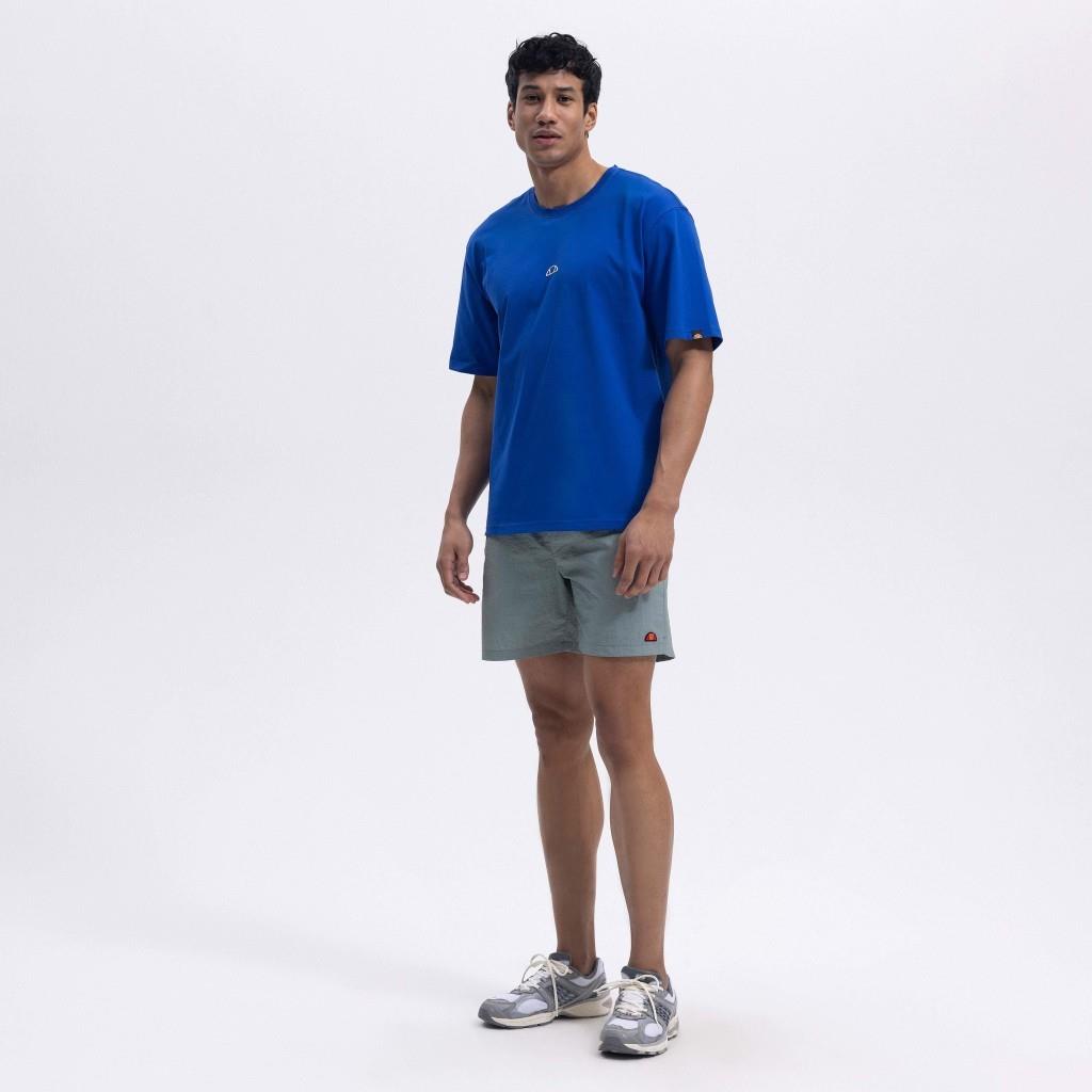 Ellesse Erkek Saks Mavi Oversize Tişört EM376-SBL