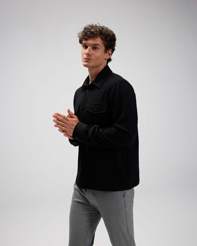 Ellesse Erkek Siyah Ceket Düğmeli EM605