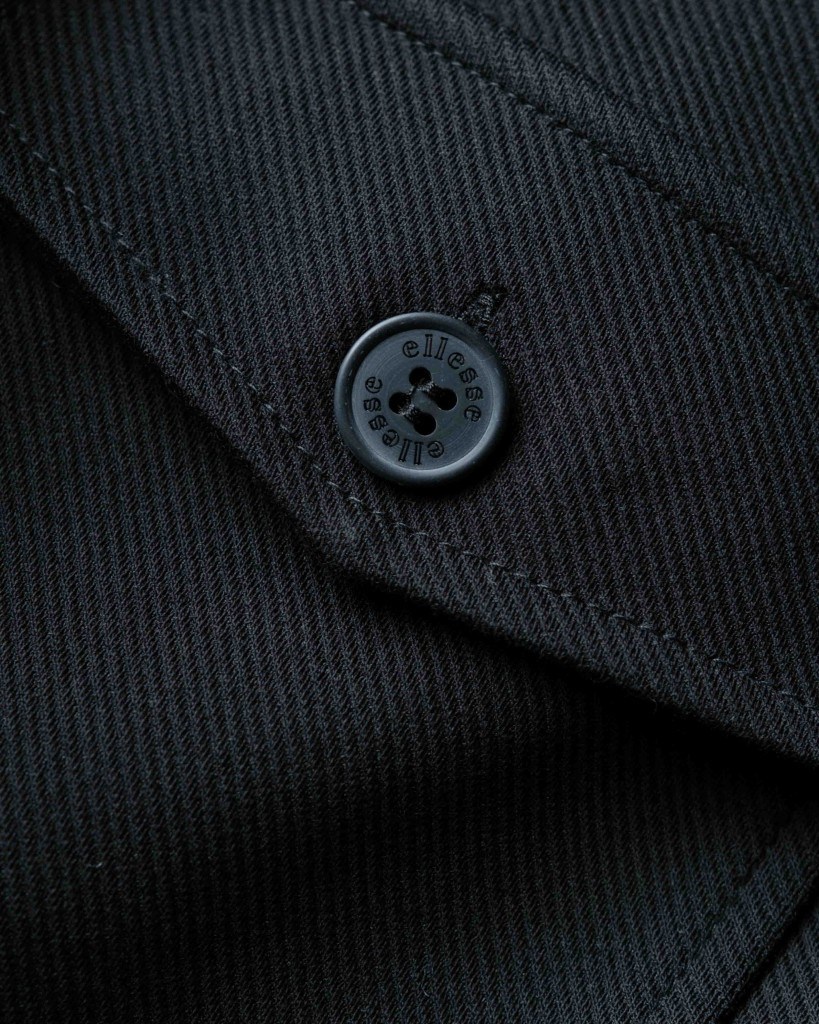 Ellesse Erkek Siyah Ceket Düğmeli EM605
