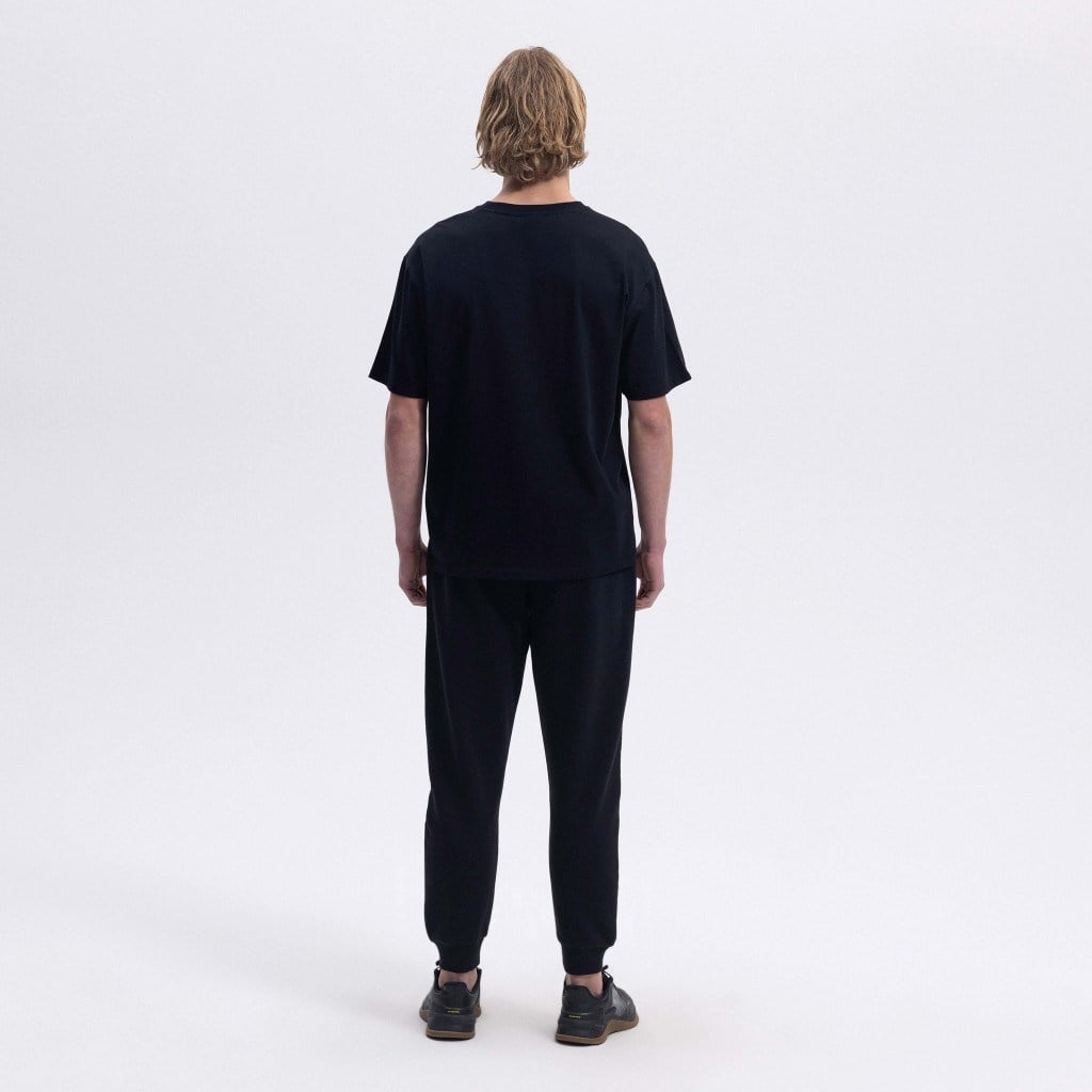 Ellesse Erkek Siyah Oversize Tişört EM376-BK