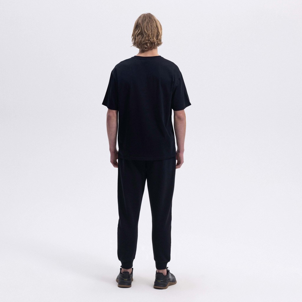 Ellesse Erkek Siyah Oversize Tişört EM376-BK