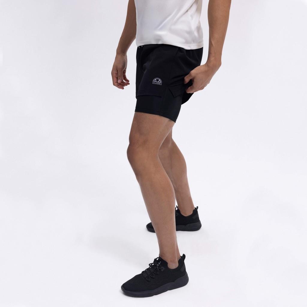 Ellesse Erkek Siyah Spor Şort EM446