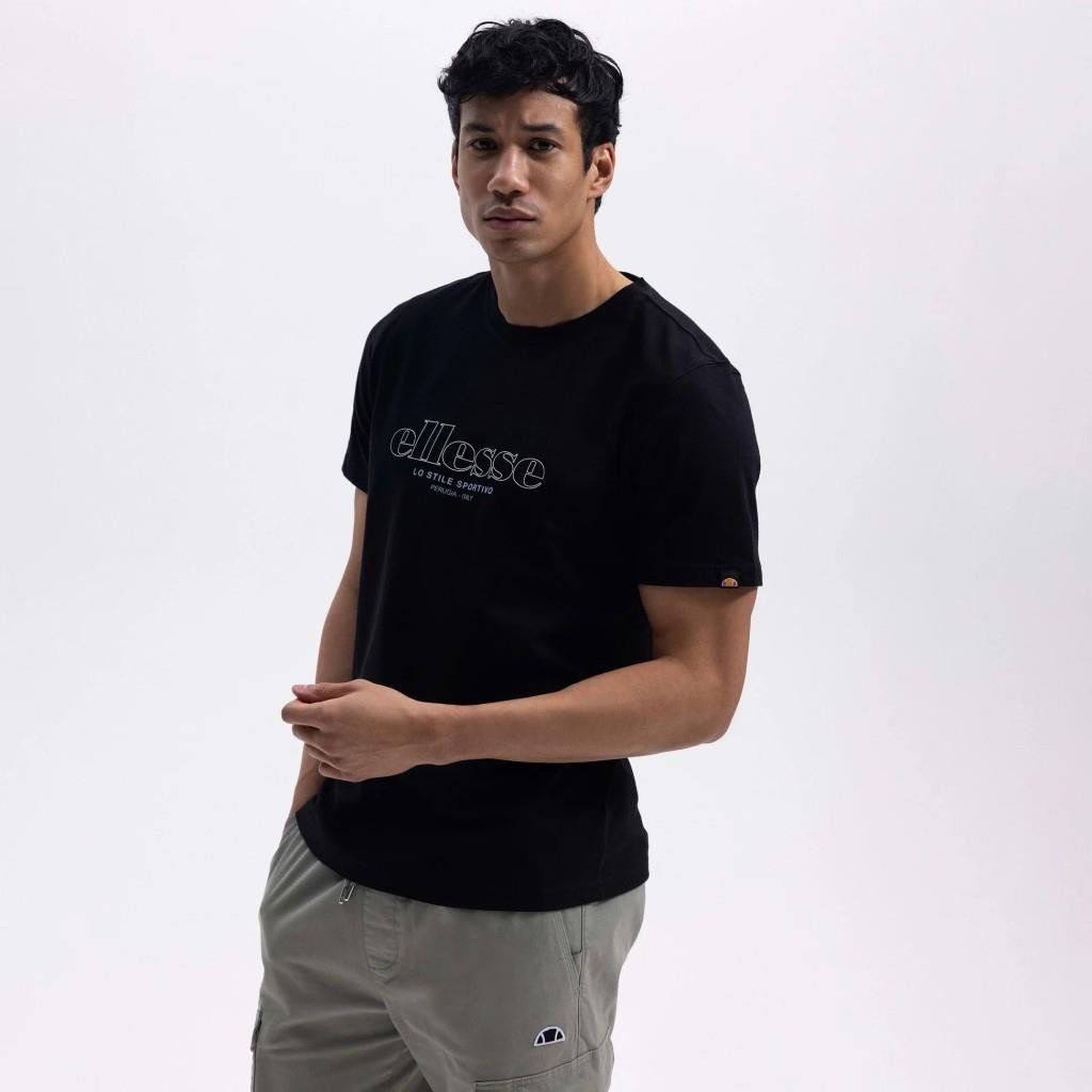 Ellesse Erkek Siyah Tişört EM451-BK