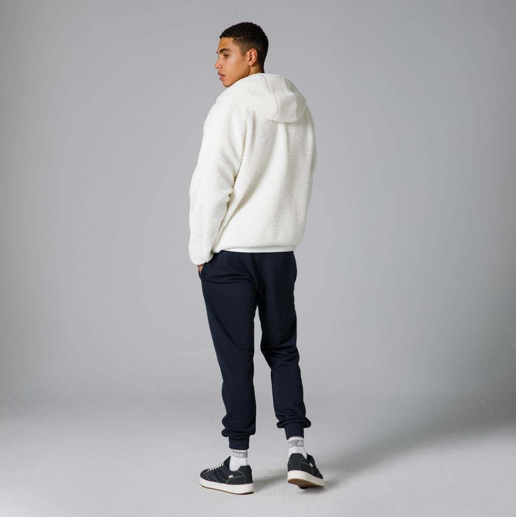 Ellesse Fermuarlı Kapüşonlu Erkek Beyaz Ceket EM250