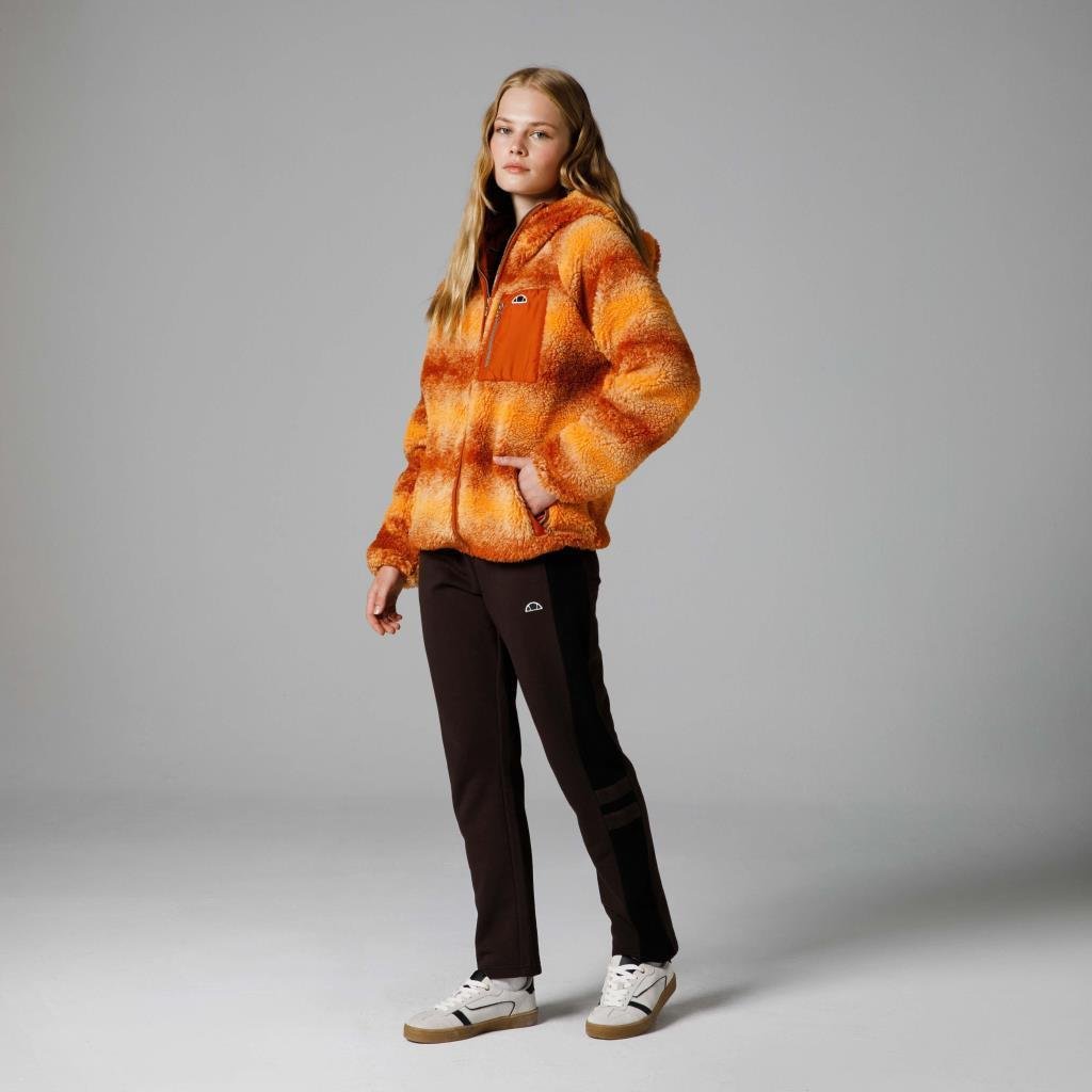 Ellesse Fermuarlı Kapüşonlu Kadın Turuncu Ceket EF162