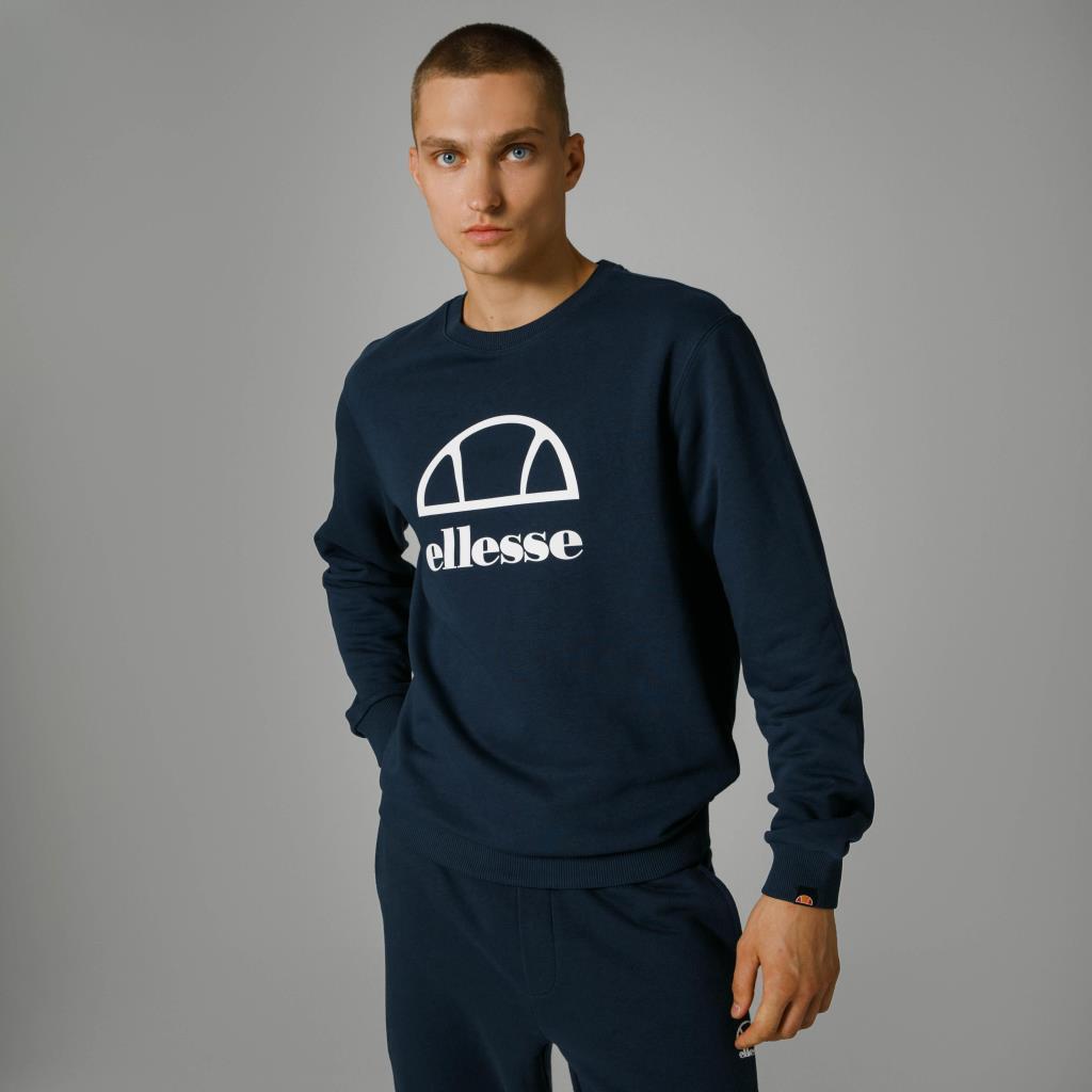 Ellesse Fermuarlı Sweatshirt Lacivert Erkek EM255