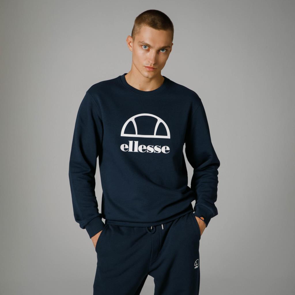 Ellesse Fermuarlı Sweatshirt Lacivert Erkek EM255