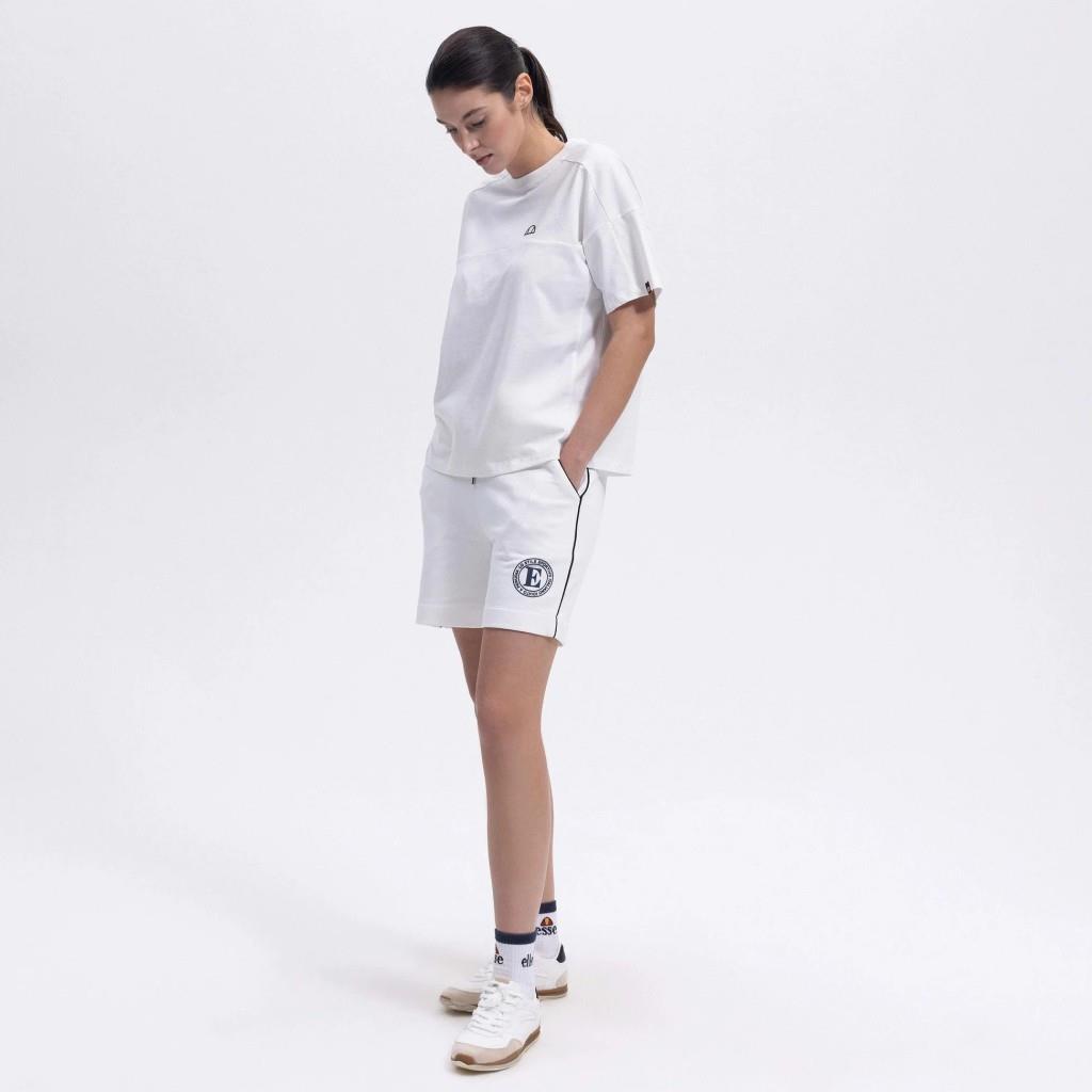 Ellesse Kadın Kırık Beyaz Oversize Pamuklu Tişört – EF394-OF