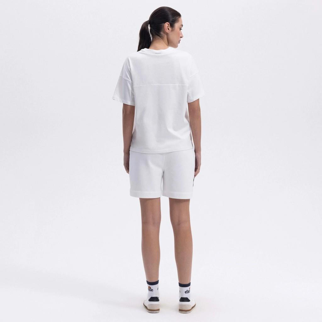 Ellesse Kadın Kırık Beyaz Oversize Pamuklu Tişört – EF394-OF