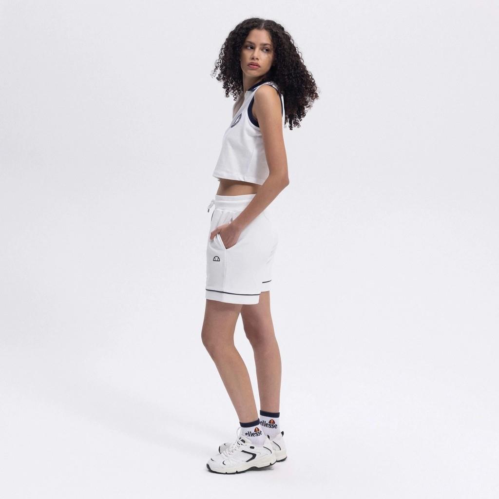 Ellesse Kadın Kırık Beyaz Pamuklu Polo Yaka Tişört – EF401-OF