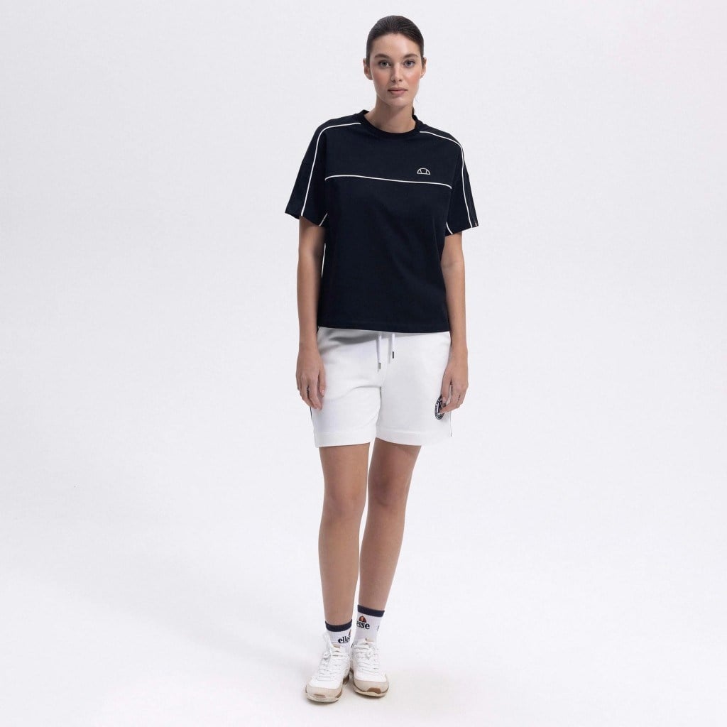 Ellesse Kadın Kırık Beyaz Pamuklu Şort – EF404-OF