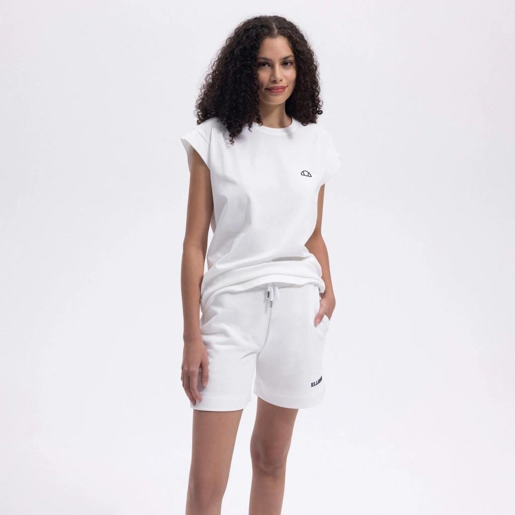 Ellesse Kadın Kırık Beyaz Pamuklu Şort – EF406-OF