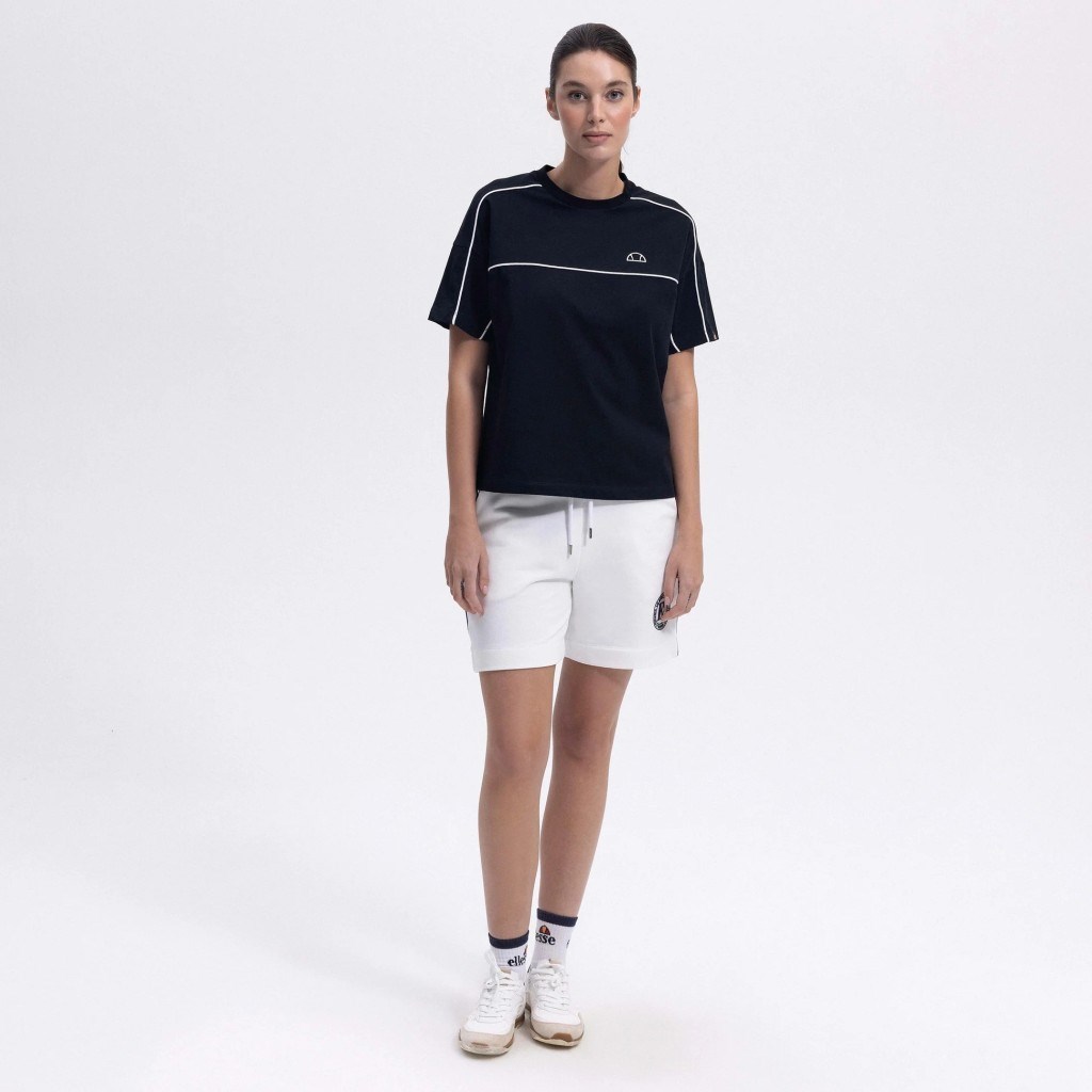 Ellesse Kadın Kırık Beyaz Pamuklu Şort – EF404-OF