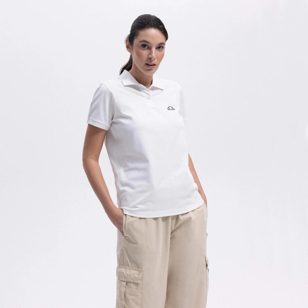 Ellesse Kadın Kırık Beyaz Polo Yaka Tişört – EF393-OF