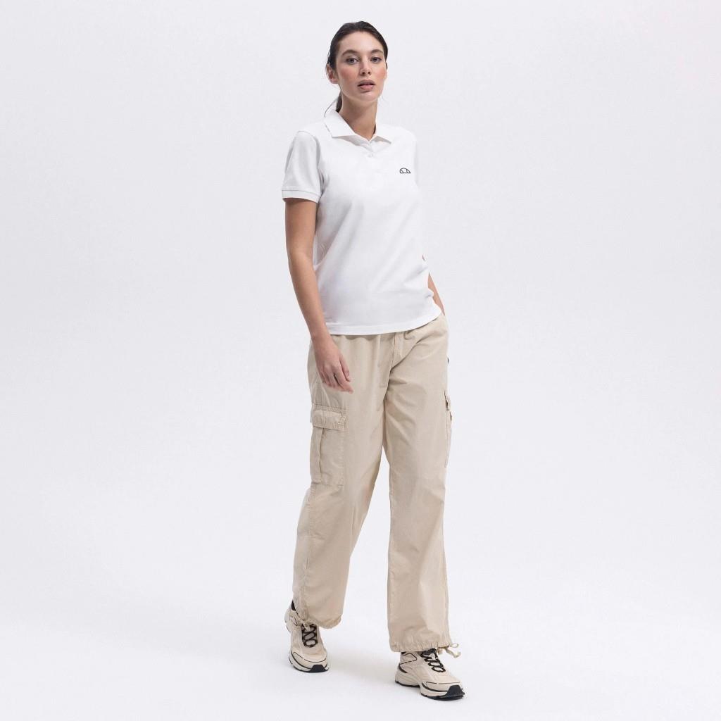 Ellesse Kadın Kırık Beyaz Polo Yaka Tişört – EF393-OF