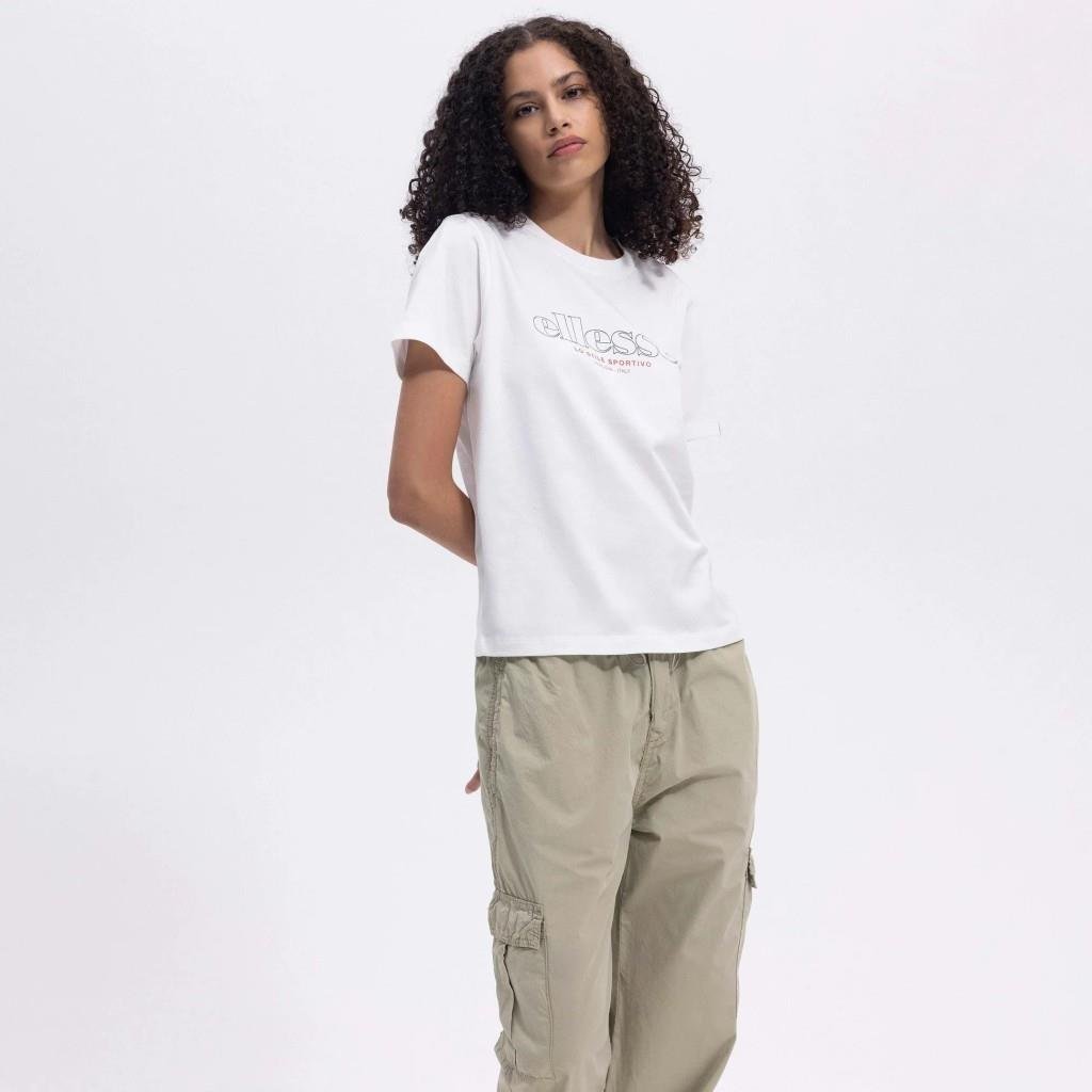 Ellesse Kadın Kırık Beyaz Tişört EF445-OF