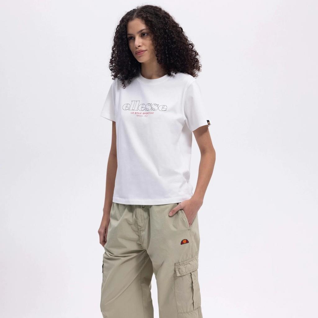 Ellesse Kadın Kırık Beyaz Tişört EF445-OF