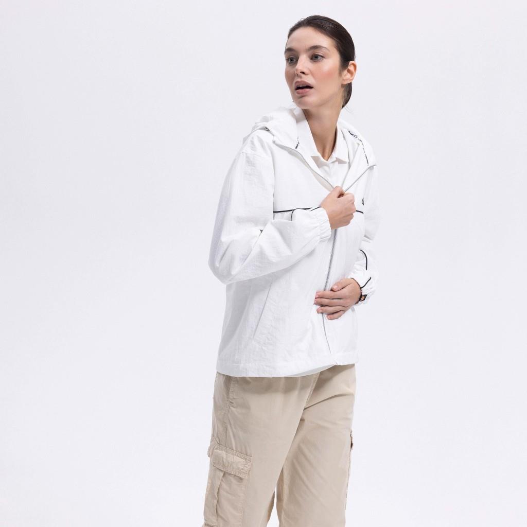 Ellesse Kadın Kırık Beyaz Yağmurluk EF100