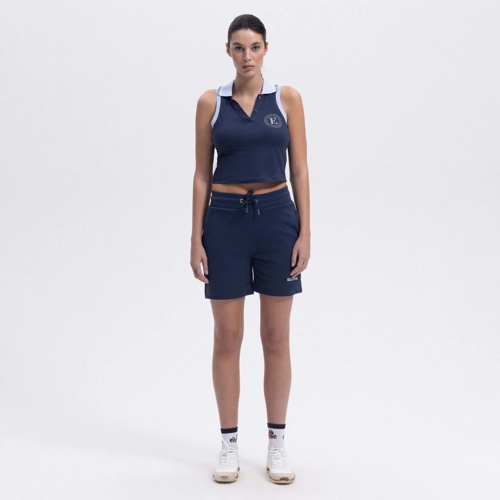 Ellesse Kadın Lacivert Pamuklu Polo Yaka Tişört – EF401-NV