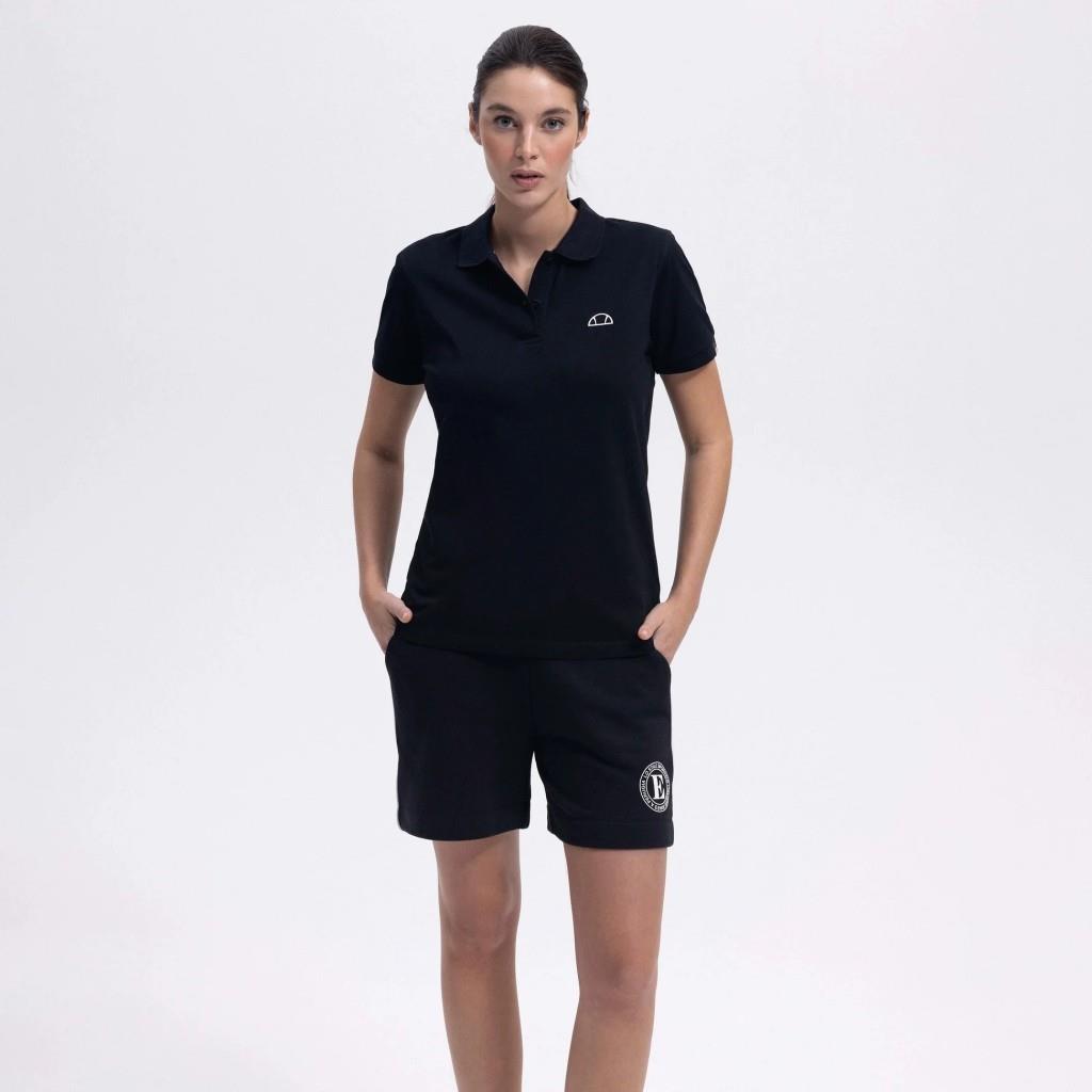 Ellesse Kadın Siyah Polo Yaka Tişört – EF393-BK