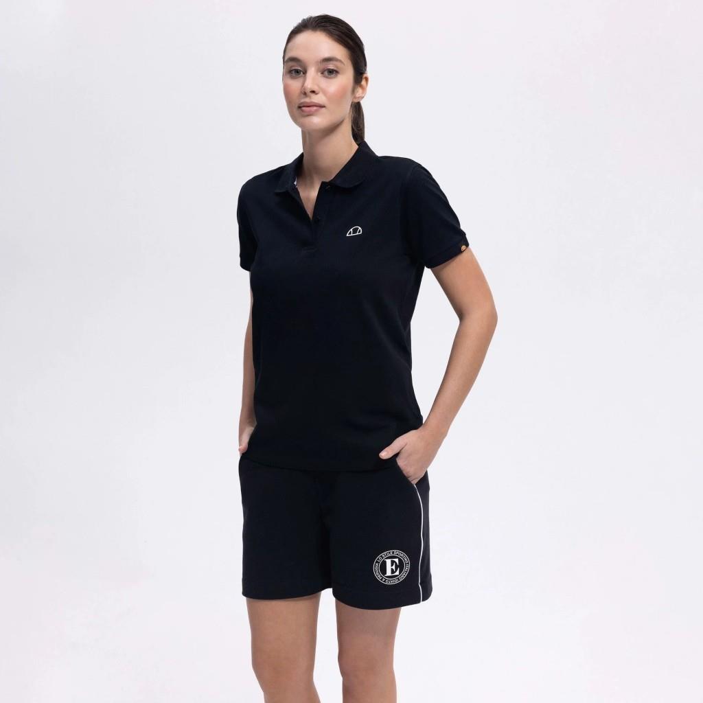Ellesse Kadın Siyah Polo Yaka Tişört – EF393-BK