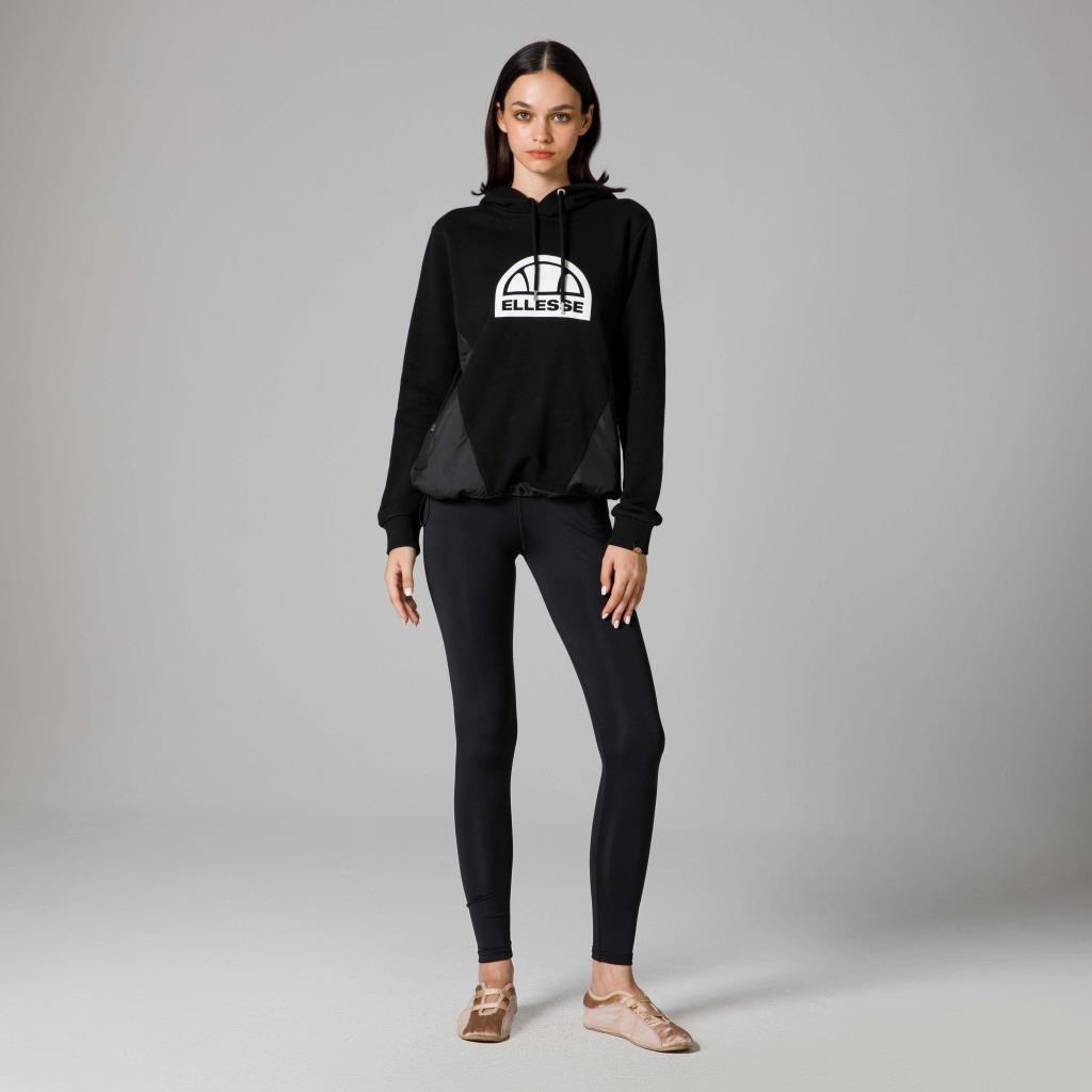 Ellesse Kapüşonlu Kadın Siyah Sweat EF201
