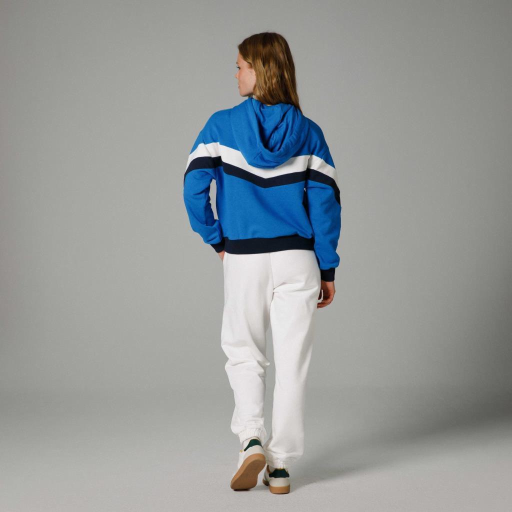 Ellesse Oversize Kapüşonlu Kadın Sax Mavi Sweat EF178