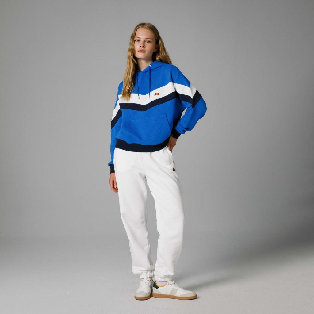 Ellesse Oversize Kapüşonlu Kadın Sax Mavi Sweat EF178