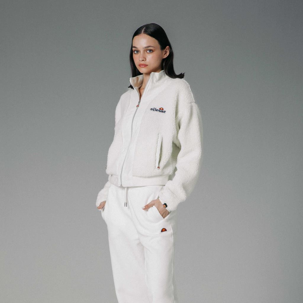 Ellesse Trucker Kadın Beyaz Ceket EF184