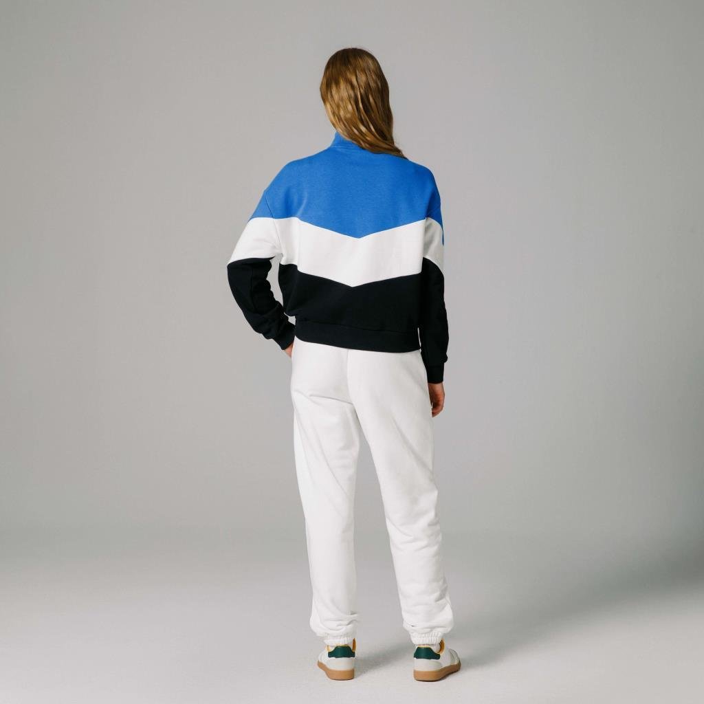 Ellesse Yarım Fermuarlı Kadın Mavi Sweat EF176