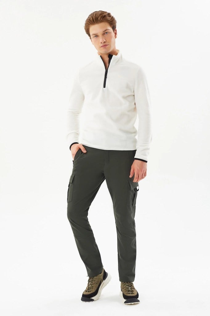 Exuma Erkek Haki Outdoor Softshell Pantolon 2413007