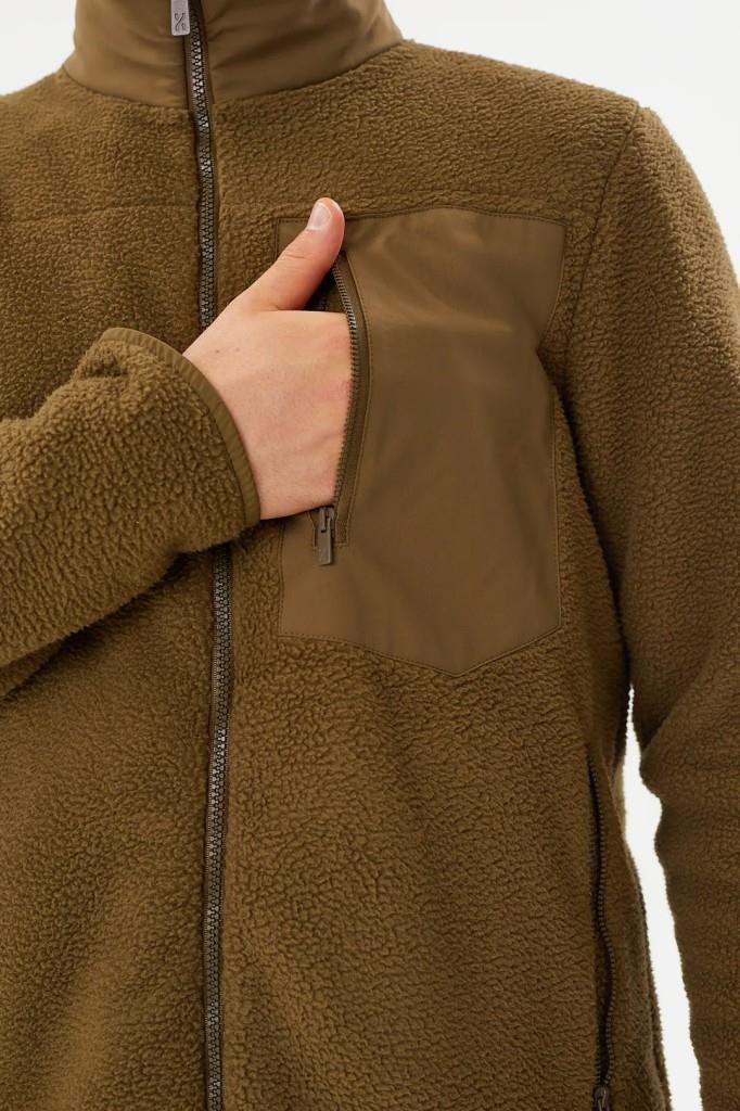 Exuma Erkek Haki Peluş Polar 2411149