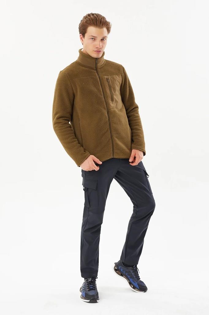 Exuma Erkek Haki Peluş Polar 2411149