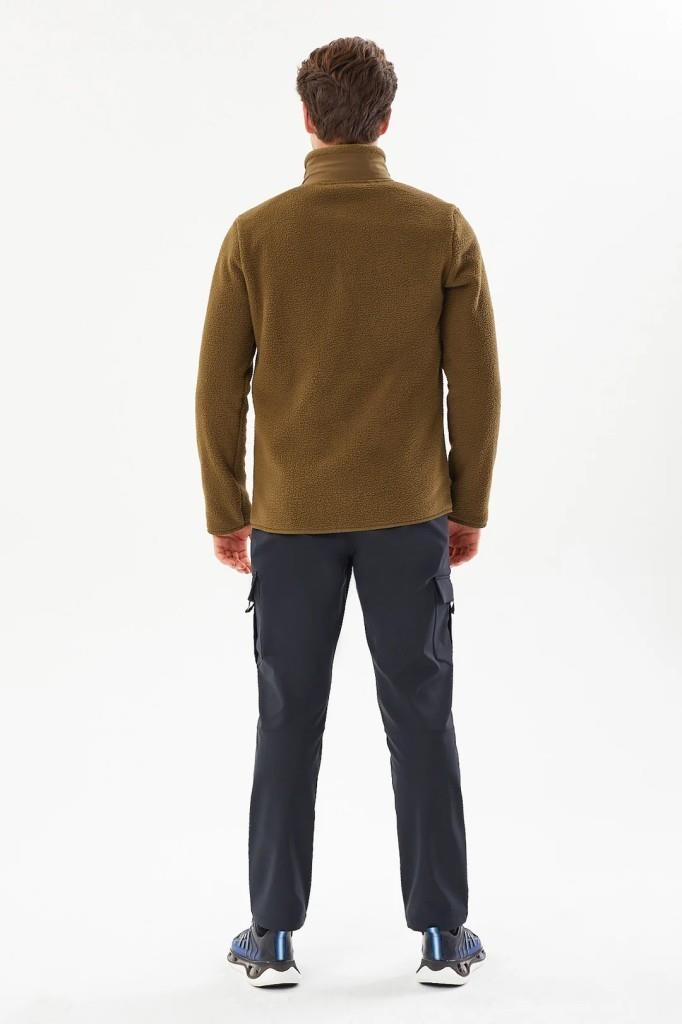 Exuma Erkek Haki Peluş Polar 2411149